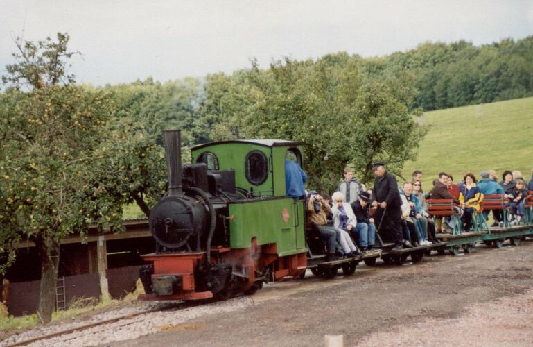 Bild der Feldbahn Serrig